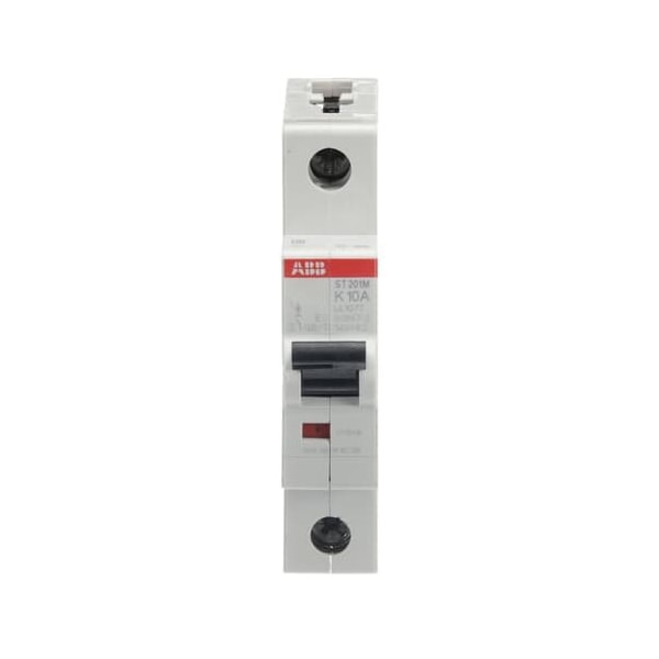 Circuit Breaker, ST201 Series, 10A, 1 Pole, 10kA, K Curve